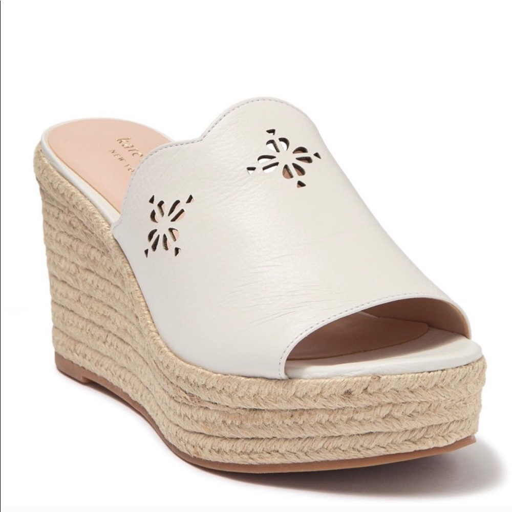 Kate Spade tia espadrille wedge sandal sz.7 & 6.5